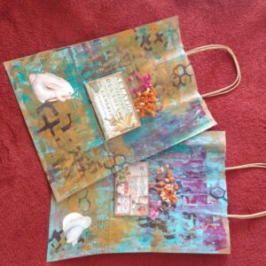 Bolsa papel decorada (UNIDAD)