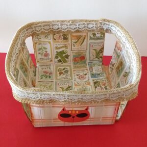 Cesta infantil gatitos