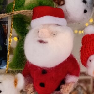Muñeco de fieltro Papá Noel