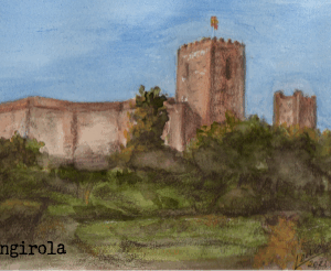 Ilustración Fuengirola, recuerdo de nacimiento y comunión II-g