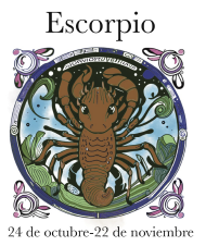 Ilustración zignos del zodíaco VI-j