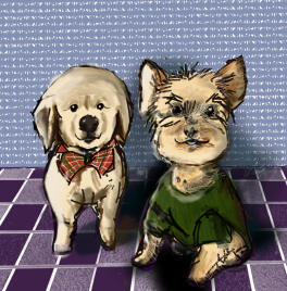 Ilustración Animalitos III-m