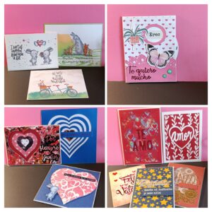 Taller tarjetas de San Valentín