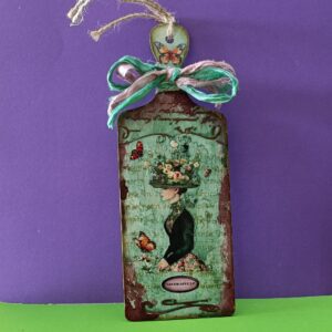 Taller Mixed Media. Tablilla decorativa.