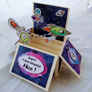 Taller tarjeta Pop-up