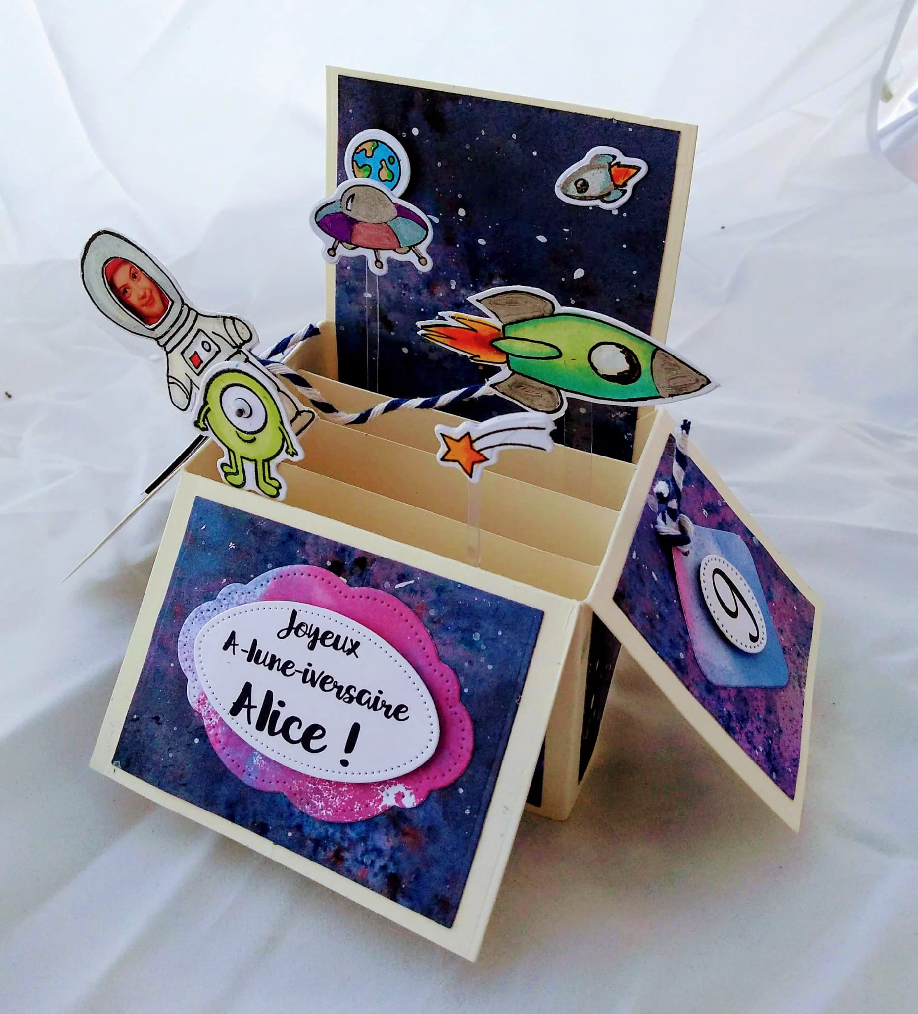 Taller tarjeta Pop-up