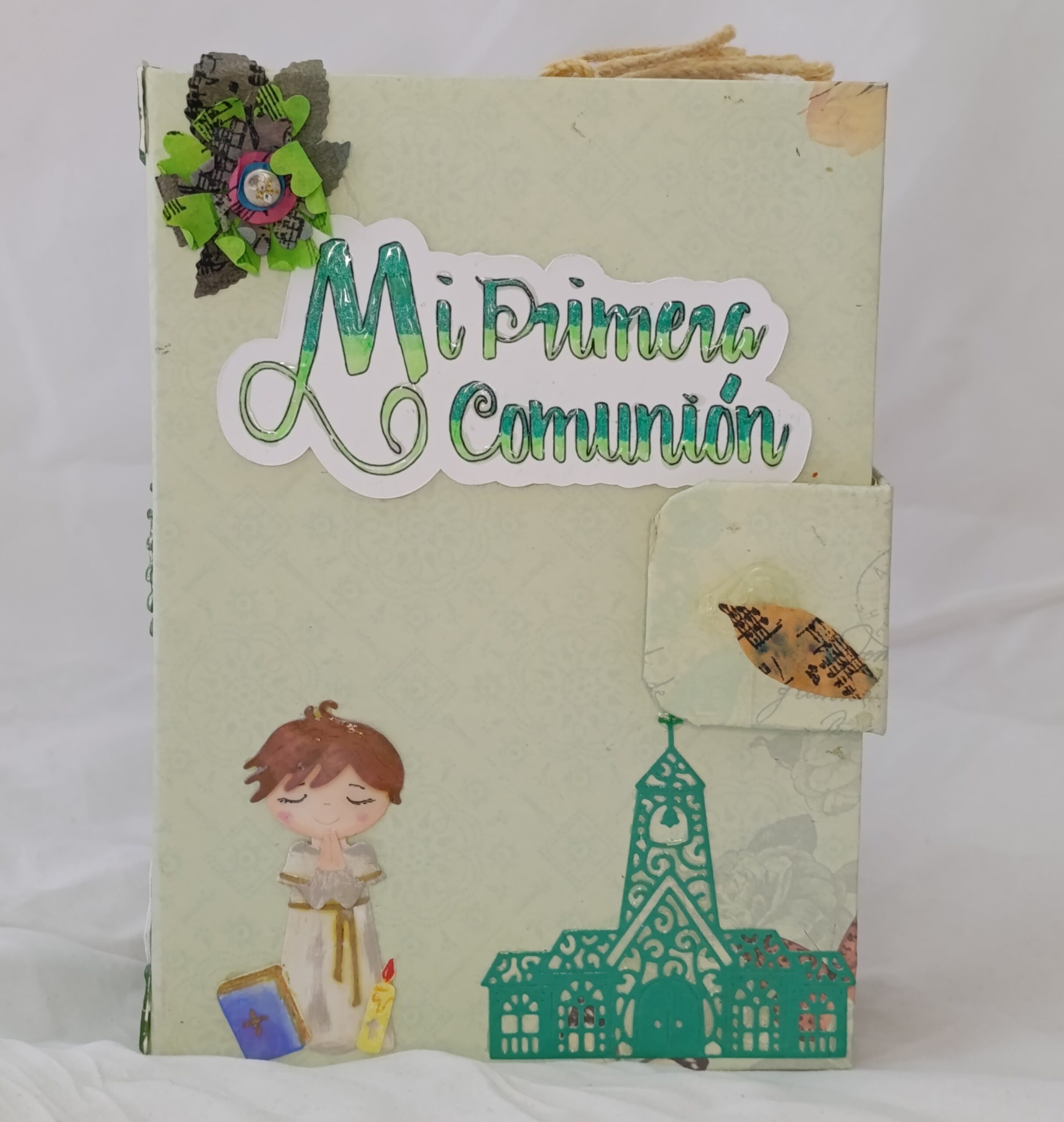 Álbum de comunión de niño