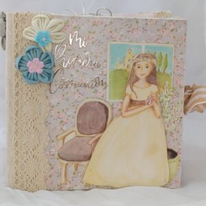 Álbum de primera comunión de niña
