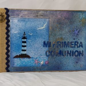 Álbum de comunión de niño