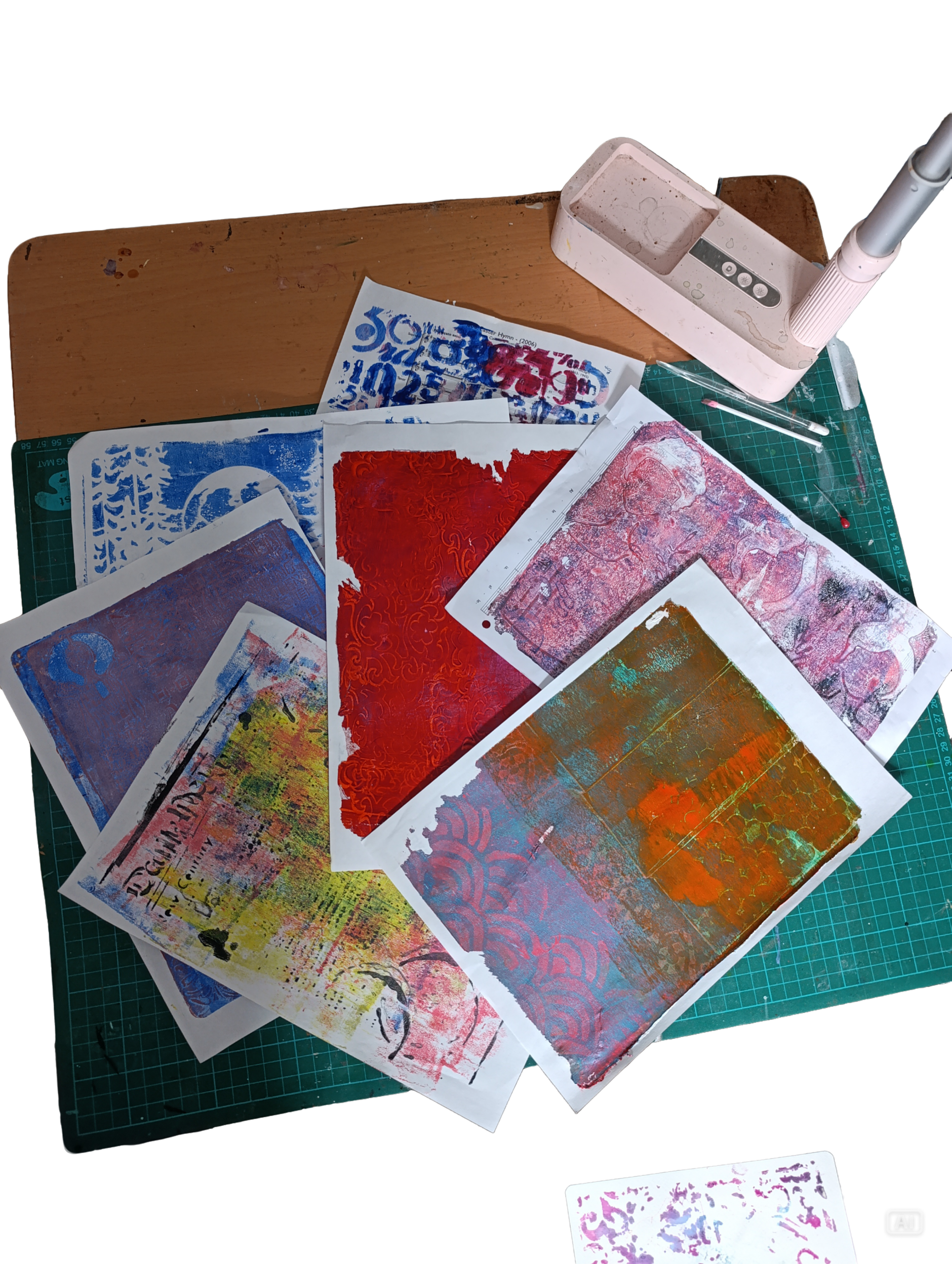 Impresiones con la gelli plate